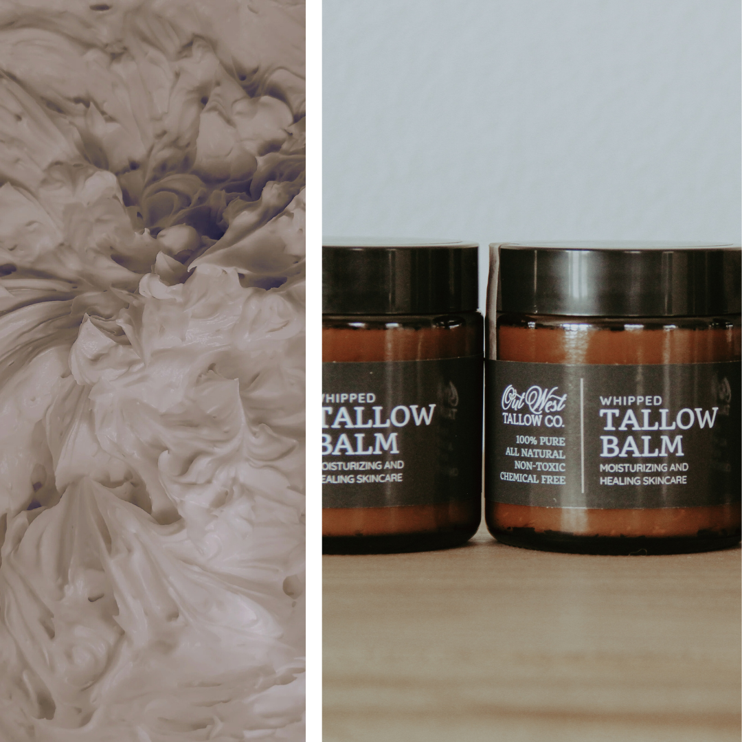 Unscented Whipped Tallow Balm - 4 Oz.